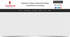 Desktop Screenshot of cardinalbusinessfinancing.com